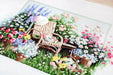 Blooming garden B2344L Counted Cross-Stitch Kit - Wizardi