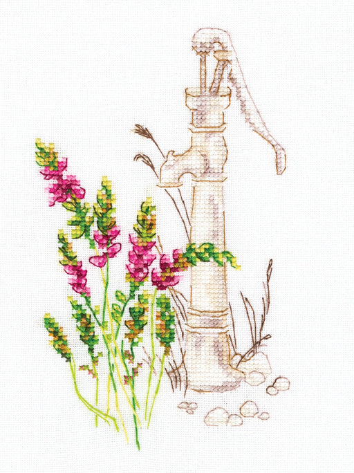 Bloomy herbs M775 Counted Cross Stitch Kit - Wizardi