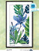 Blue flower M748 Counted Cross Stitch Kit - Wizardi