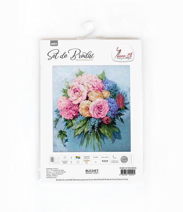 Bouquet B2371L Counted Cross-Stitch Kit - Wizardi