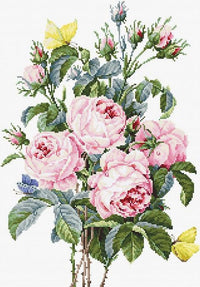Bouquet of roses B2373L Counted Cross-Stitch Kit - Wizardi