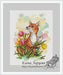 Breath of Spring. Little Fox - PDF Cross Stitch Pattern - Wizardi