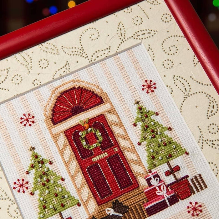 BT-221C Counted cross stitch kit Crystal Art "Merry Christmas" - Wizardi