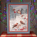 BT-528C Embellished stitch kit Crystal Art "Winter treat" - Wizardi