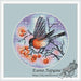 Bullfinch - PDF Cross Stitch Pattern - Wizardi