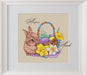 Bunny with Easter Eggs. April. Calendar Series - PDF Cross Stitch Pattern - Wizardi