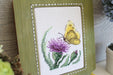 Butterfly and Agrimony SM-623 Counted Cross-Stitch Kit - Wizardi