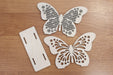 Butterfly. Napkin Holder O-043 - Wizardi