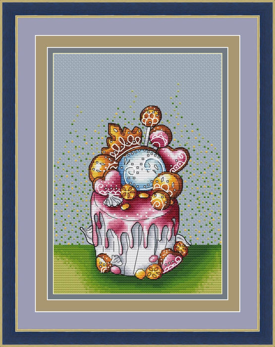 Cake - PDF Cross Stitch Pattern - Wizardi