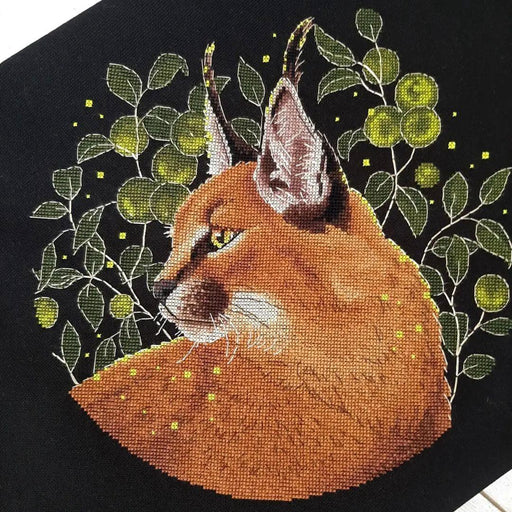 Caracal - PDF Counted Cross Stitch Pattern - Wizardi