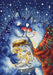 Cat Love. Blue Cat - PDF Cross Stitch Pattern - Wizardi