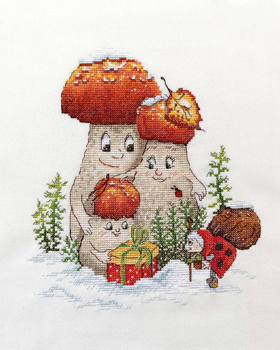 Celebration in the Forest VL-31 Counted Cross-Stitch Kit - Wizardi