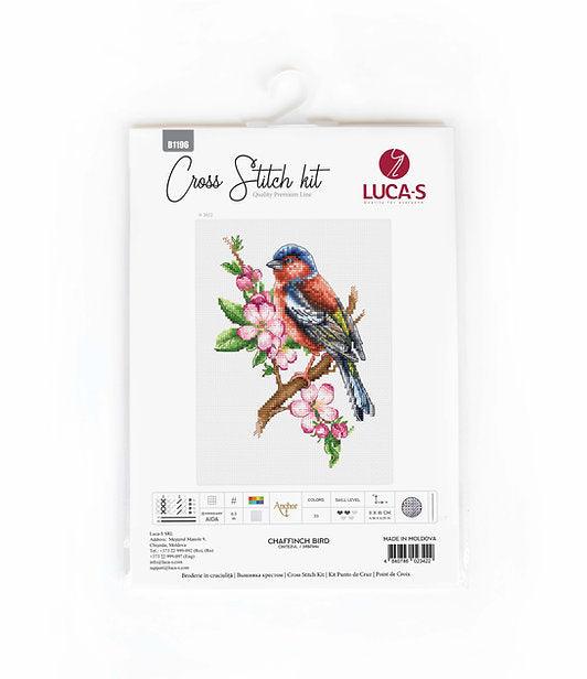 Chaffinch Bird B1196L Counted Cross-Stitch Kit - Wizardi