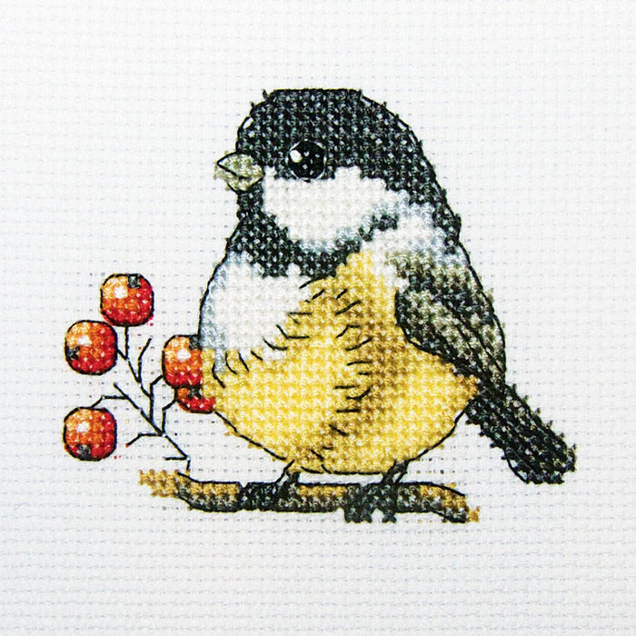 Chickadee H219 Counted Cross Stitch Kit - Wizardi