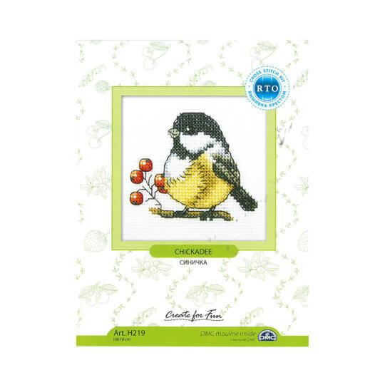 Chickadee H219 Counted Cross Stitch Kit - Wizardi