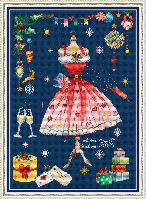 Christmas Atelier - PDF Cross Stitch Pattern - Wizardi