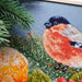 Christmas Bullfinch. December. Calendar Series - PDF Cross Stitch Pattern - Wizardi