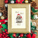 Christmas Card - Ho! Ho! Ho! XMAS49 Counted Cross Stitch Kit - Wizardi