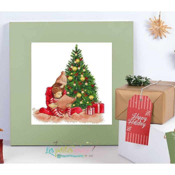 Christmas day - PDF Cross Stitch Pattern - Wizardi