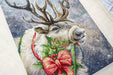 Christmas Deer B598L Counted Cross-Stitch Kit - Wizardi