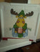 Christmas Deer - PDF Free Cross Stitch Pattern - Wizardi