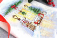 Christmas Door Cross Stitch Kit A-018 / SA-018 - Wizardi