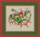 Christmas Dragon - PDF Cross Stitch Pattern - Wizardi