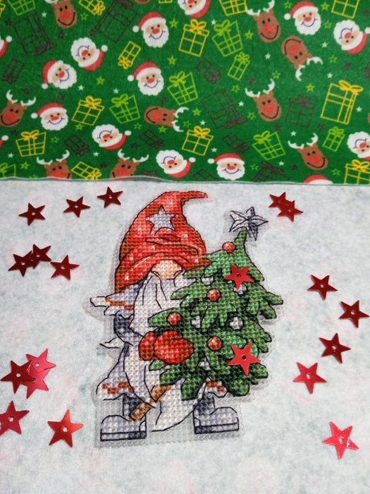 Christmas Dwarfs - PDF Cross Stitch Pattern - Wizardi