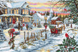 Christmas Eve B595L Counted Cross-Stitch Kit - Wizardi