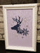 Christmas Fairytale Deer - PDF Free Cross Stitch Pattern - Wizardi