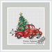 Christmas Lorry. PDF Cross Stitch Pattern - Wizardi