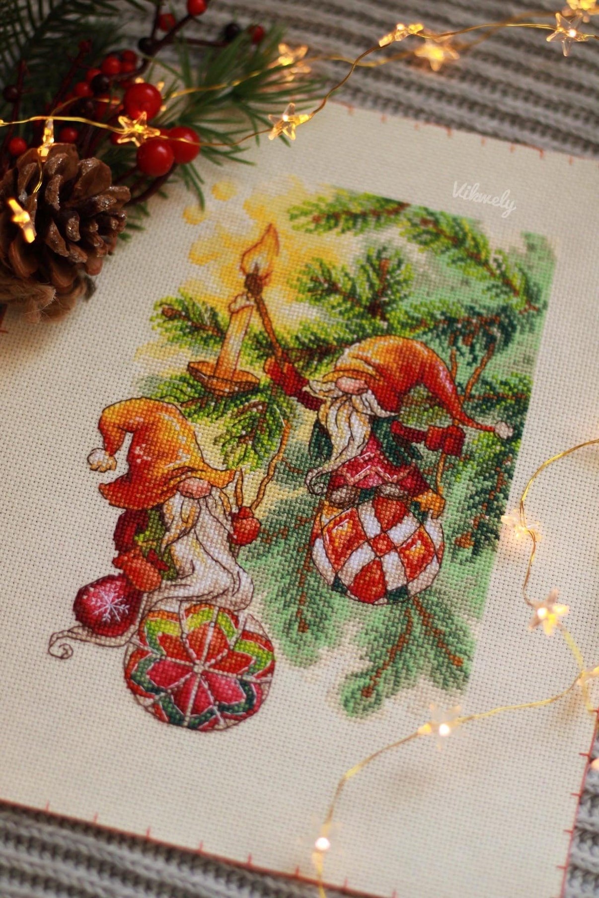 Christmas Magic. PDF Cross Stitch Pattern - Wizardi