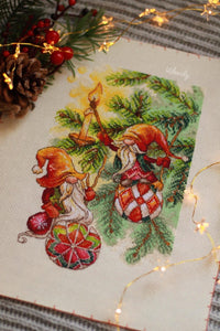 Christmas Magic. PDF Cross Stitch Pattern - Wizardi