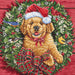 Christmas Puppy L8053 Counted Cross Stitch Kit - Wizardi