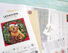 Christmas Puppy L8053 Counted Cross Stitch Kit - Wizardi