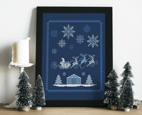 Christmas Sampler - PDF Cross Stitch Pattern - Wizardi