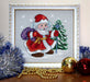 Christmas Santa Claus Counted Cross Stitch Chart - Free Patterns for Subscribers - Wizardi