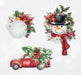 Christmas Toys JK037L Counted Cross-Stitch Kit - Wizardi