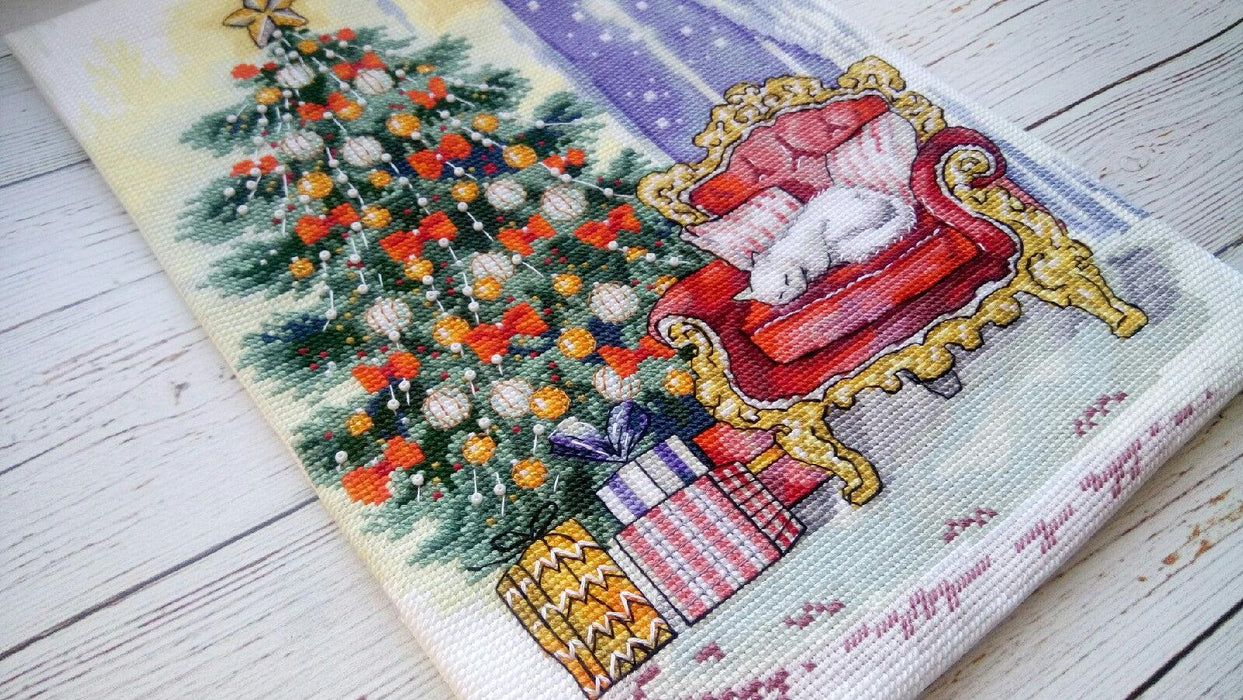 Christmas Warmth - PDF Cross Stitch Pattern - Wizardi