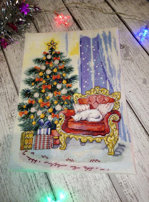 Christmas Warmth - PDF Cross Stitch Pattern - Wizardi