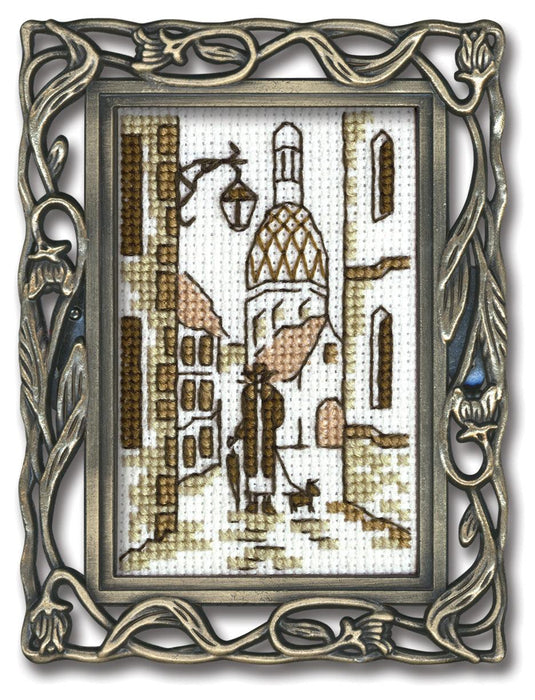 Church FA014 Counted Cross Stitch Kit - Wizardi