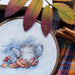 Cinnabon Cross stitch pattern Fall Cross Stitch pdf Autumn cross stitch pattern Modern Counted cross stitch Garden cross stitch Thanksgiving - Wizardi