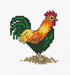 Cock B018L Counted Cross-Stitch Kit - Wizardi