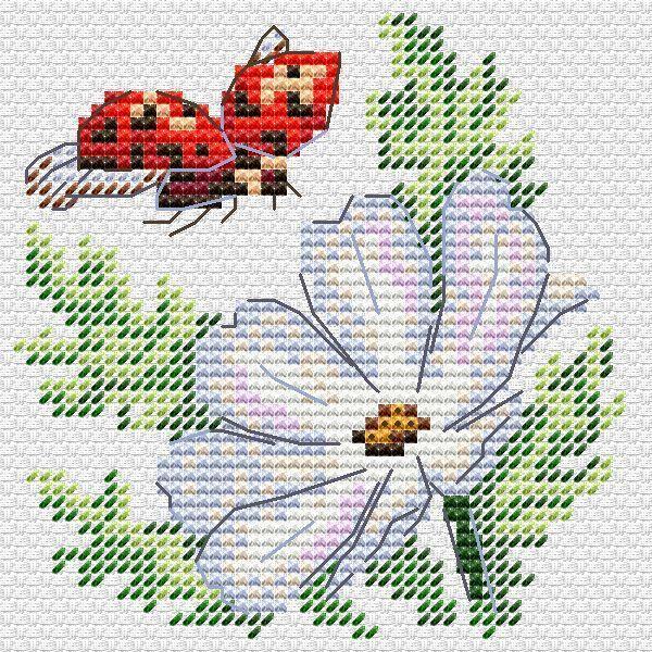 Cosmos SM-617 Counted Cross Stitch Kit - Wizardi