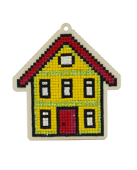 Cosy Home WWP383 Diamond Painting on Plywood Kit - Wizardi