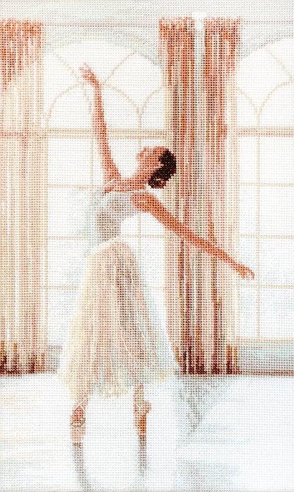 Counted Cross Stitch Kit Ballerina Leti906 - Wizardi