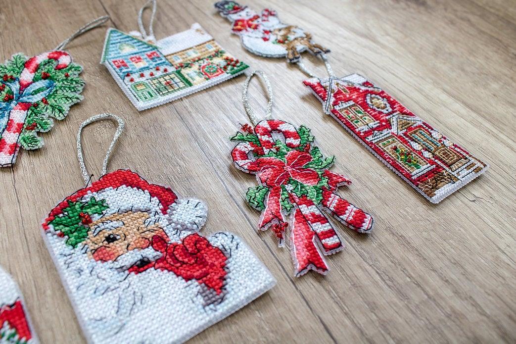 Counted Cross Stitch Kit Christmas Toys Kit 2 L8002 - Wizardi