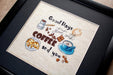 Counted Cross Stitch Kit Coffee Time Leti927 - Wizardi