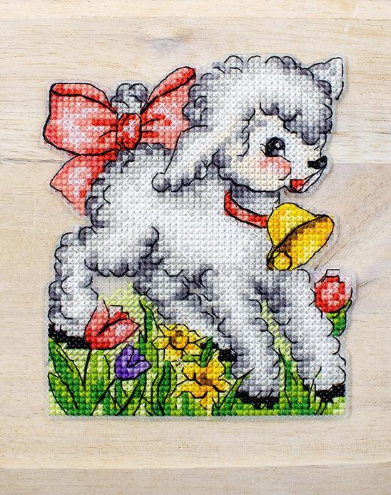 Counted Cross Stitch Kit Easter Ornaments kit of 8 pcs L8032 - Wizardi