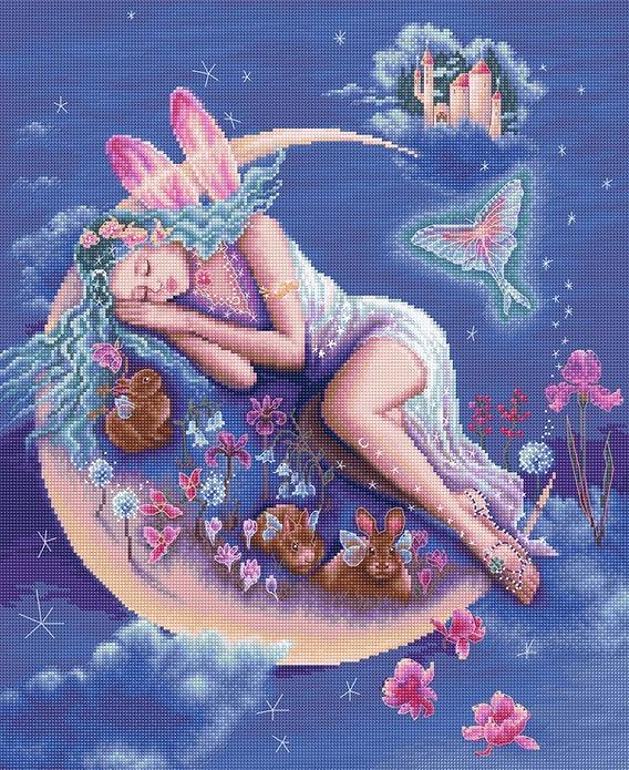 Counted Cross Stitch Kit Evening Dreams Leti995 - Wizardi